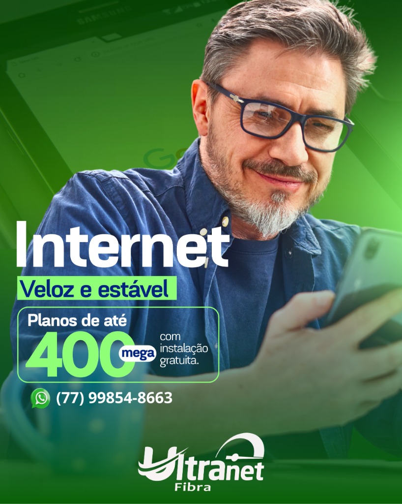 Internet Veloz e Estável